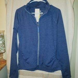 Xs blue light zipper top